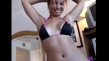 hot sexy teen with big tits getting a creampie after sex homemade porn