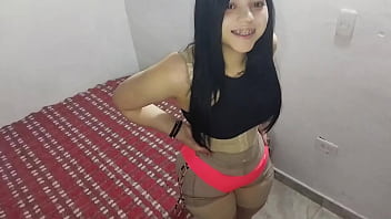 adolescente amador fodido de cara para baixo pornografia creampie