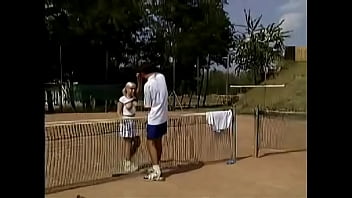 amateur retro tennis outfit schwarz kerl xxx